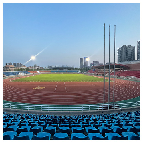 云南杭州电子科技大学混合型塑胶跑道